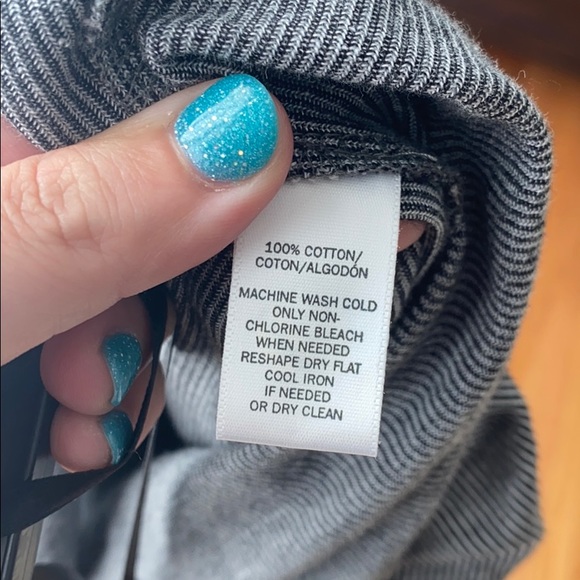 NWT One Shoulder Loft Top - Picture 5 of 5